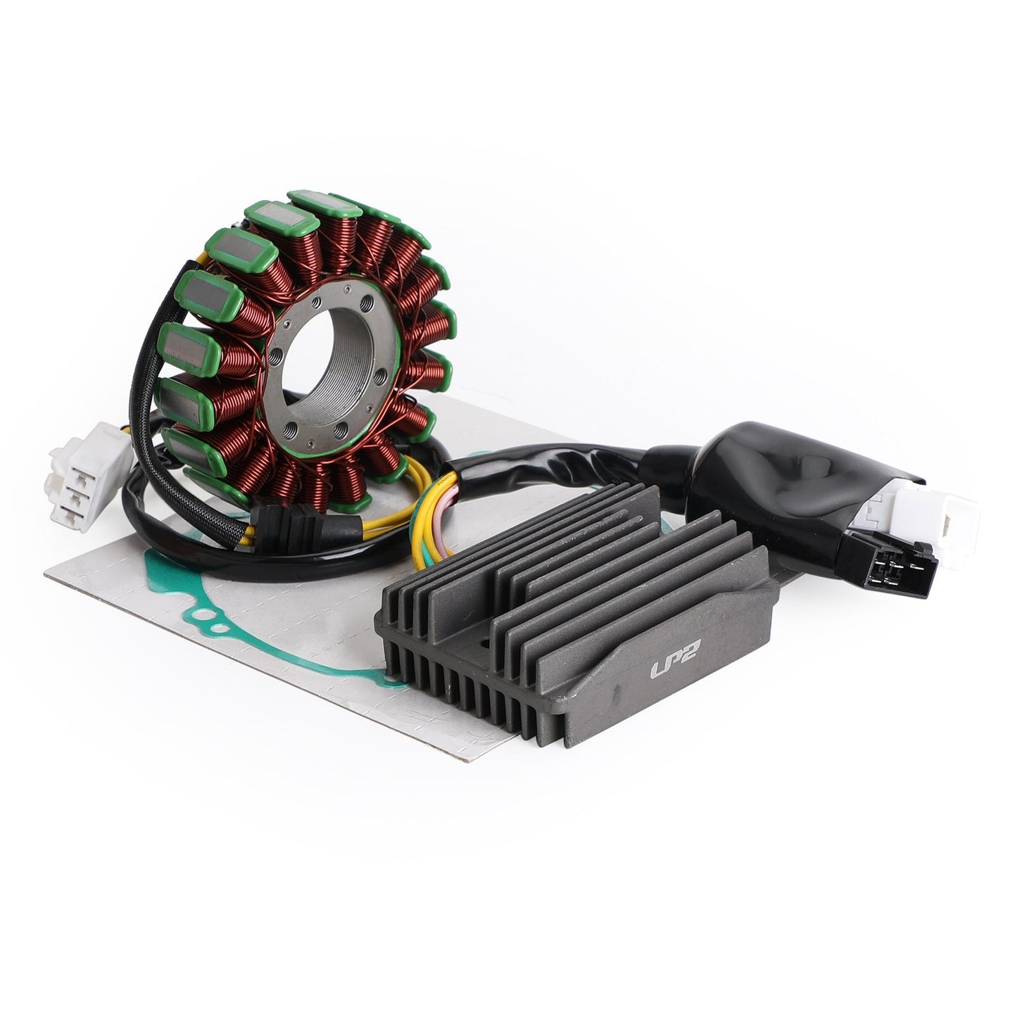 2005-2013 Honda VFR800 VTEC ABS Stator Coil 31120-MCW-D01+Regulator Rectifier 31600-MCW-D01+Gasket 11636-MCW-000