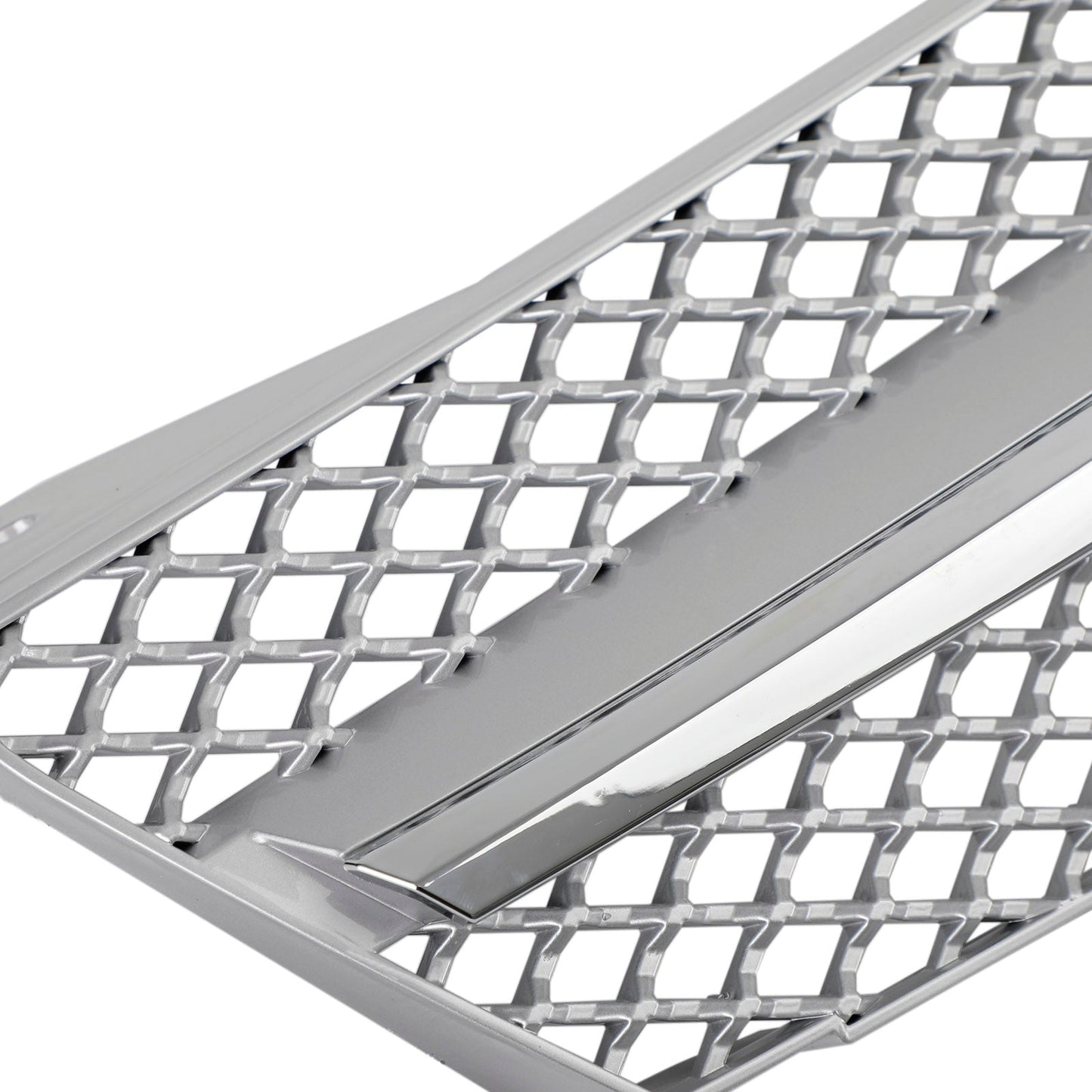 2004 2005 2006 2007 2008 Mercedes Benz CLS-Class W219 Front Grill Chrome / Black Replacement Grille With Star Emblem