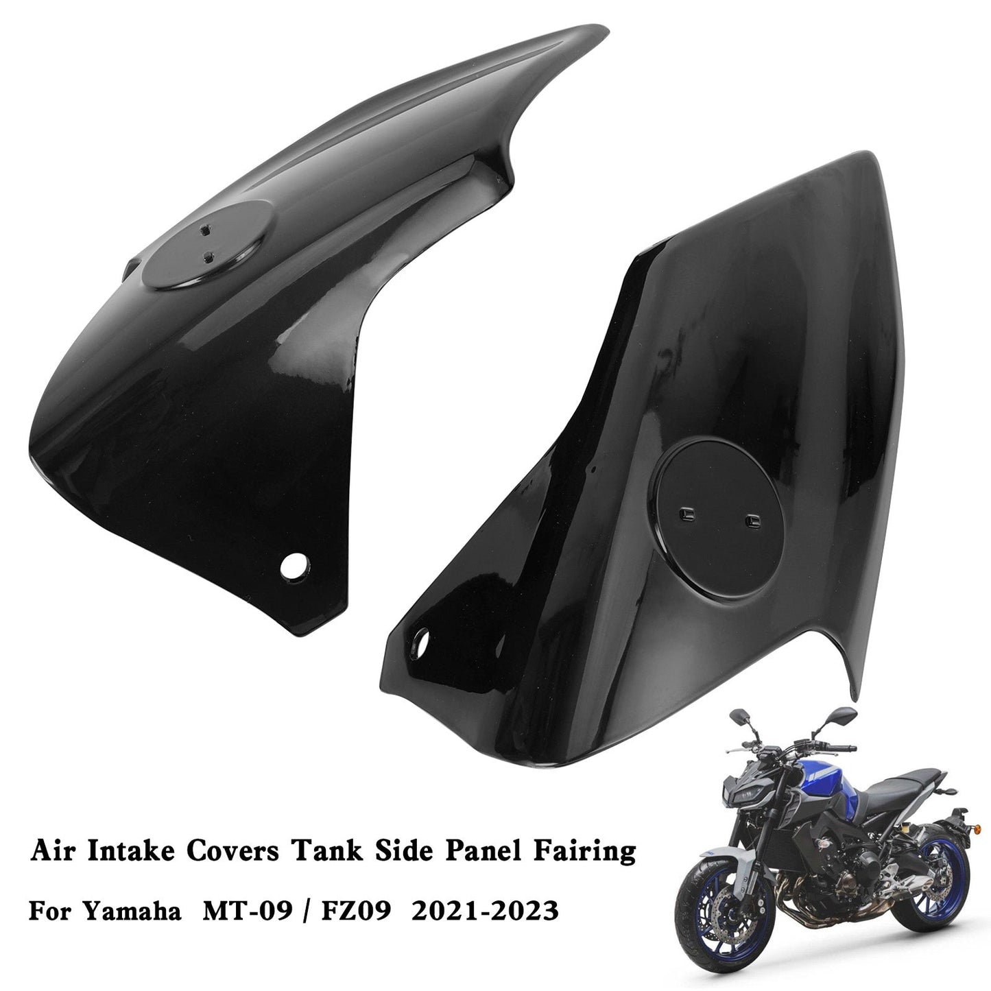 21-23 Yamaha MT-09 / FZ09 Air Intake Covers Tank Side Panel Fairing
