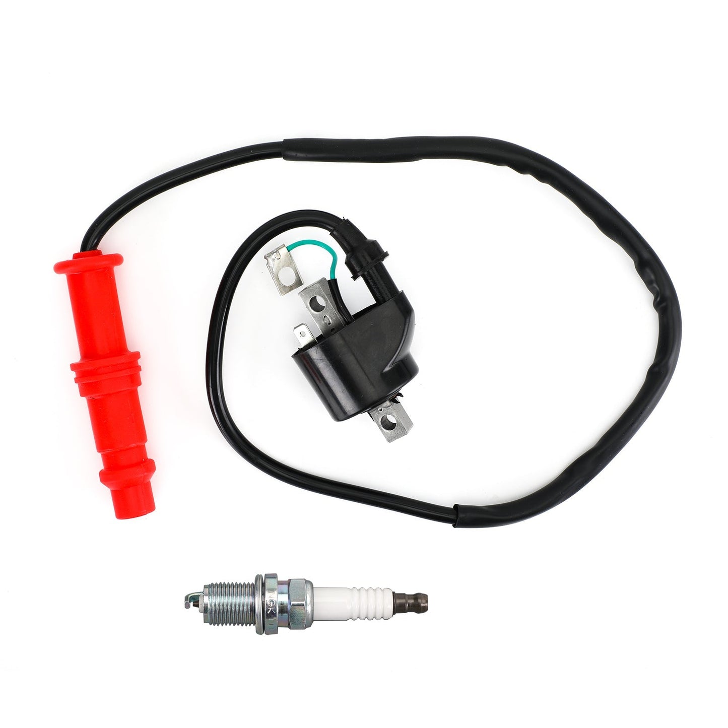 Ignition Coil & Spark Plug Fit For For Polaris Sportsman 500 4x4 RSE DUSE HO 2002 Remington Special Edition 1999