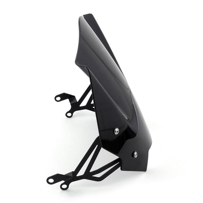 New Motobike ABS Plastic Windshield Windscreen For BMW G310R 2017-2022 Black