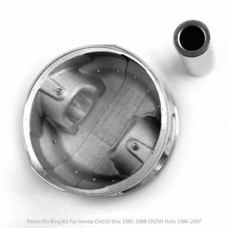 Kit de pistón para Honda CN250/Scooter (tamaño 86-07, 72,50 mm, diámetro en T) Helix 13101-KS4-030 13101-KM1-000 
