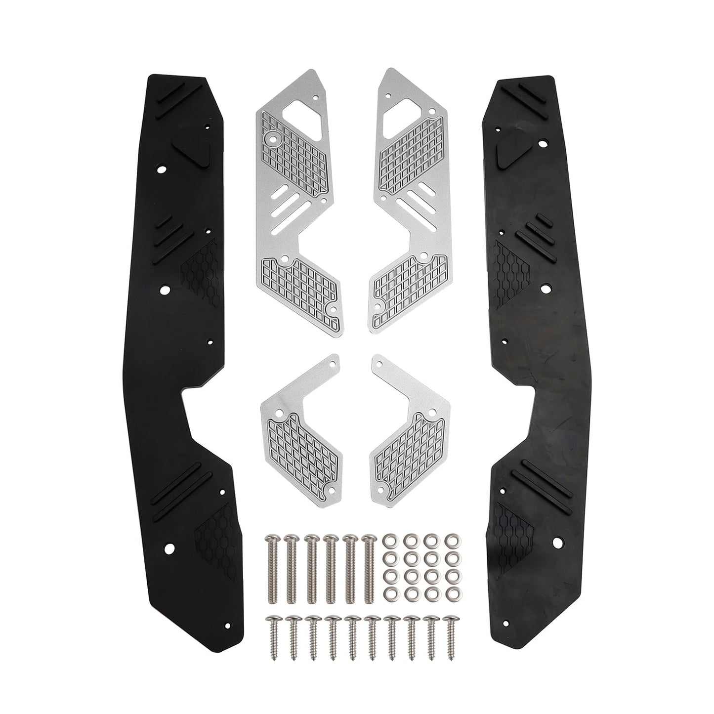 Reposapiés, estriberas, pedal, placa de protección, compatible con HONDA ADV160 2022-2023