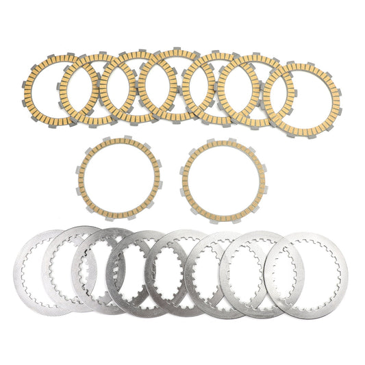 Kit de embrague de acero y placas de fricción compatibles con Honda VT1100 Shadow VF1000 FE/FF/RE