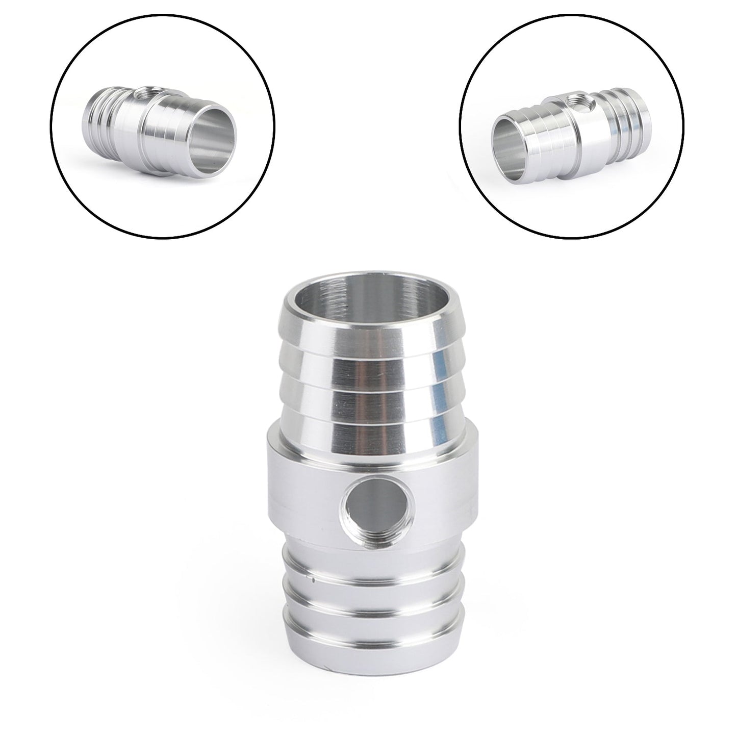 Tuyau de 1" avec adaptateur de port de vapeur NPT 1/8" pour radiateur supérieur LS Swap, liquide de refroidissement