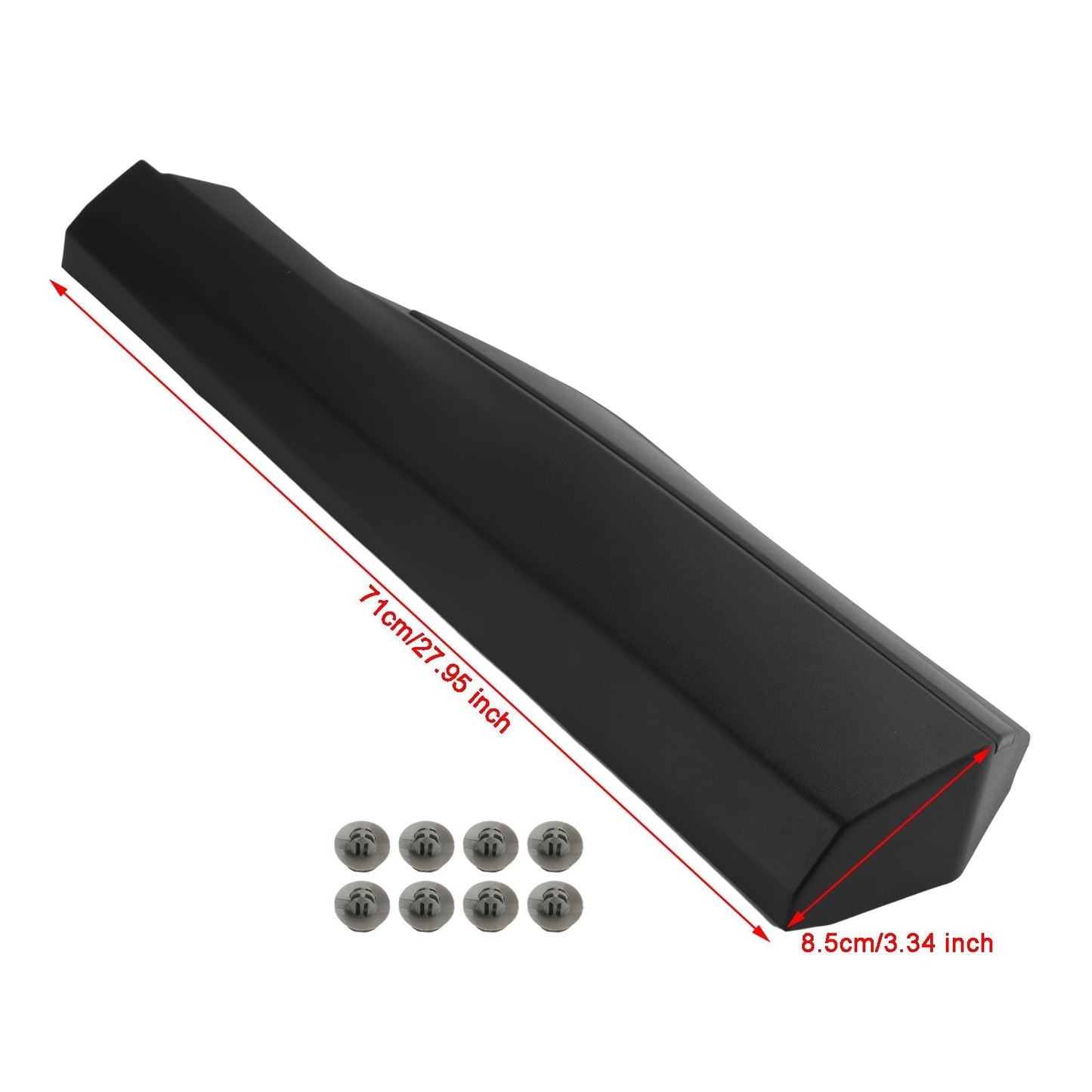 Moldura de puerta trasera derecha inferior del lado del pasajero (2021-2023) Nissan Rogue 82870-6RR0A