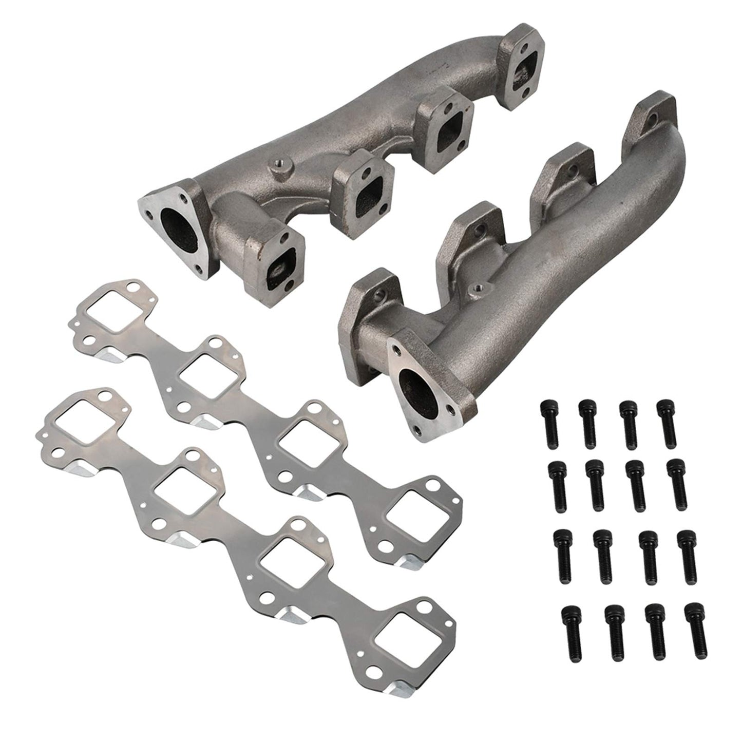 2007.5-2010 6.6L LMM Duramax High Flow Race Exhaust Manifolds & Gasket Assosary