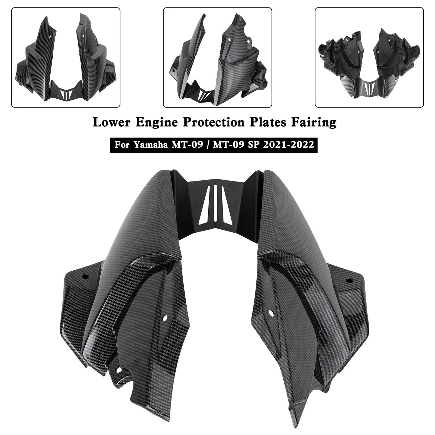 Ermax Belly Pan Lower Engine Side Fairing For Yamaha MT-09 / SP 2021-2022