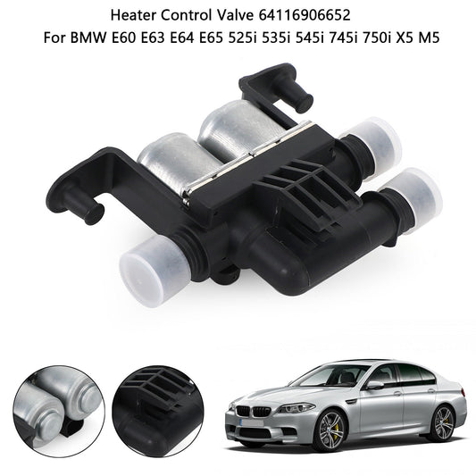 BMW E60 E63 E64 E65 525i 535i 545i X5 M5 Heater Control Valve 64116906652