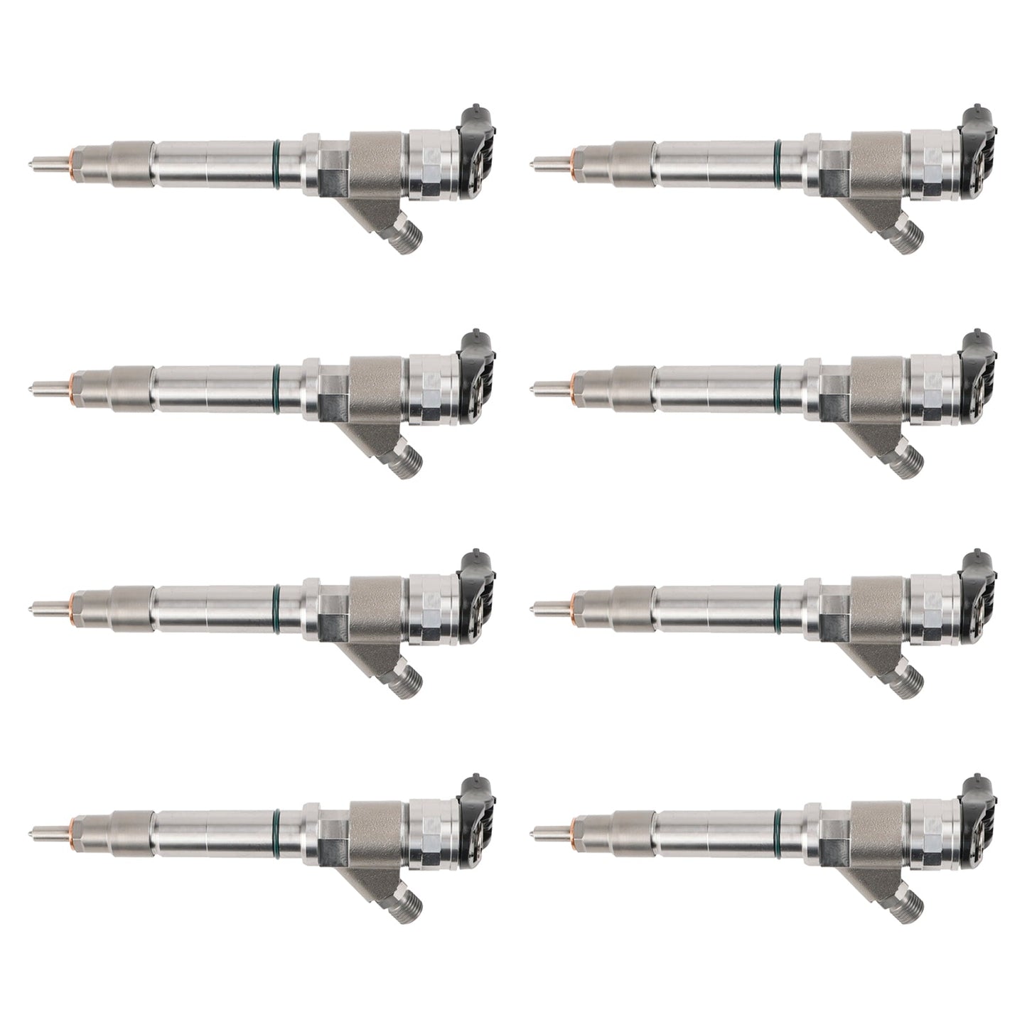 2006 For Chevy Silverado 2500 HD 6.6L V8 DIESEL 8PCS Fuel Injector 0445120042 0445120082 19208742