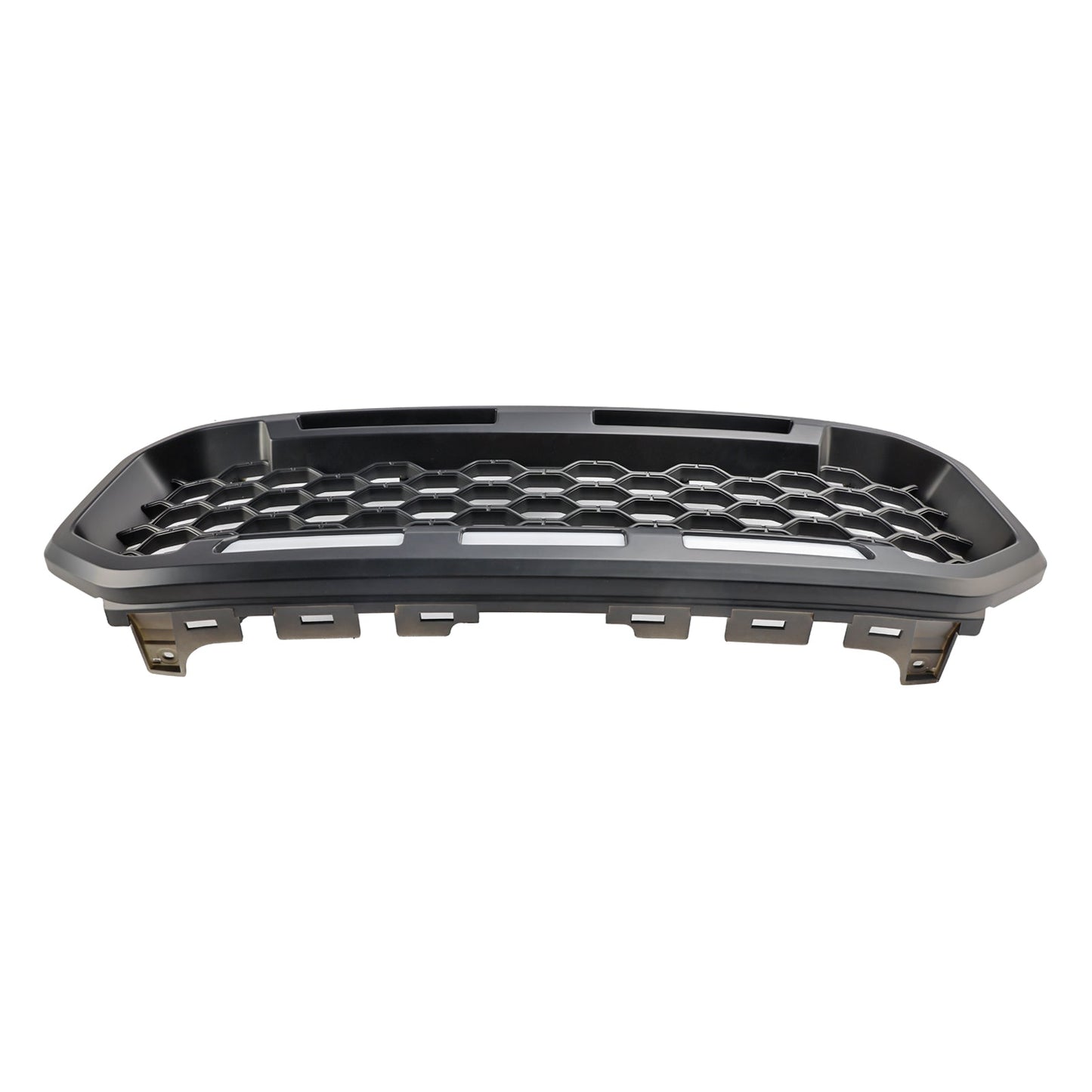 Ford Ranger 2019-2023 Front Bumper Grill Raptor / Honeycomb / Mesh Style Black Grille W/ 3 White LED Light
