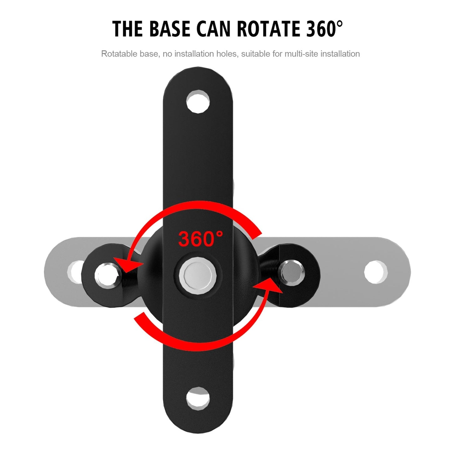 Porte-gobelet réglable pour guidon de scooter, support de bouteille pour VTT, noir