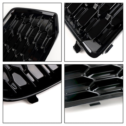 2018-2022 Audi Q5 Standard Version 80A807679D 80A807679DRU6 2PCS Front Bumper Cover Grille Grill Bezel Insert Generic