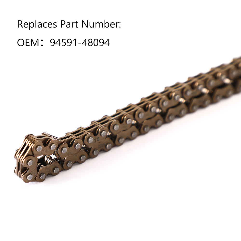 Drive Chain For Yamaha 94591-48094 Xn125 Xn150 Xq125 Yp125 Yp150 Yp150D Yp180