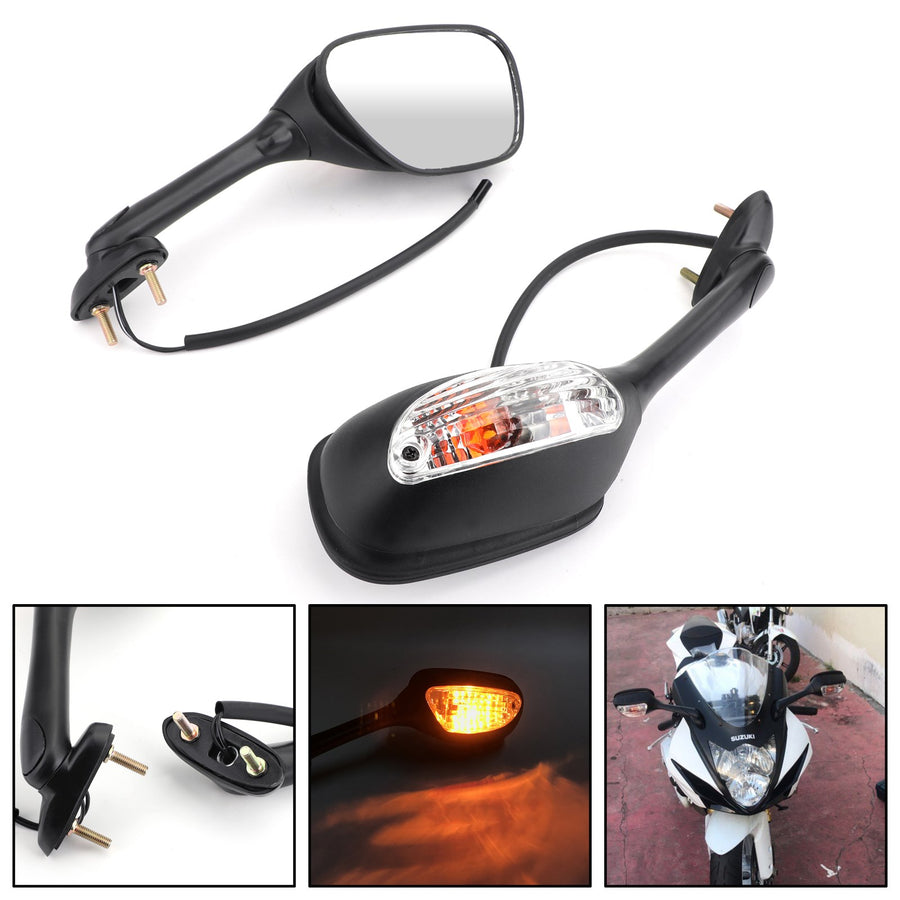 2003-2007 Suzuki SV 1000 / SV1000 / SV1000S Rear View Side Mirrors With Turn Signals