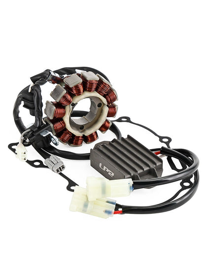 2010-2013 Yamaha YZ450F Generator Stator 33D-81410-00+Regulator Rectifier 33D-81960-00+Gasket 33D-15451-00