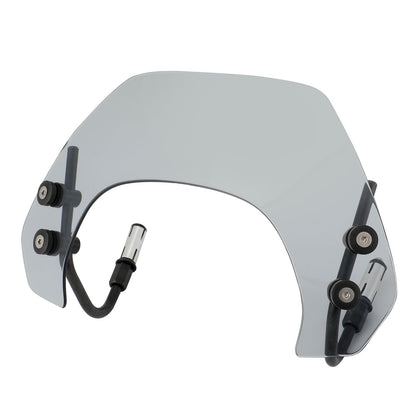 Short Motorcycle Windshield WindScreen fit for Vespa Sprint 150 2016-2021