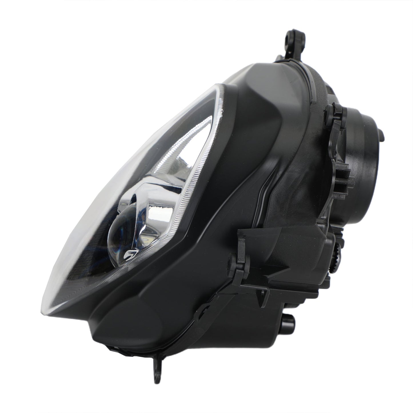 Grille de protection de phare avant à LED blanche pour Suzuki GSXR1000 07-08 K7