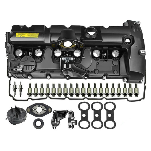 Valve Cover w/ Gasket Bolts 11127552281 For BMW E70 E82 E90 X5 128i 328i 528i