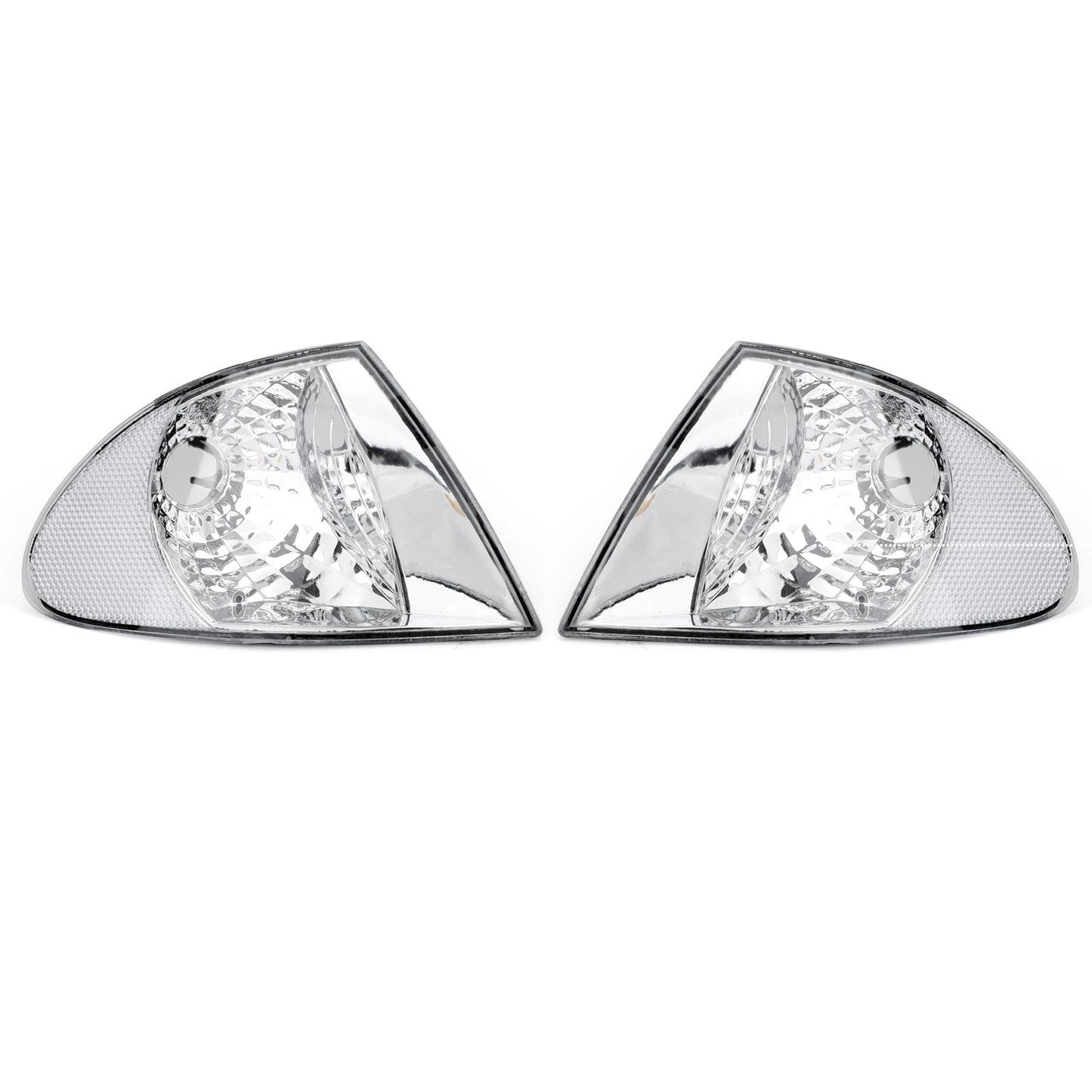 Clignotants avant et feux d'angle transparents pour BMW Série 3 E46 (1999-2001)