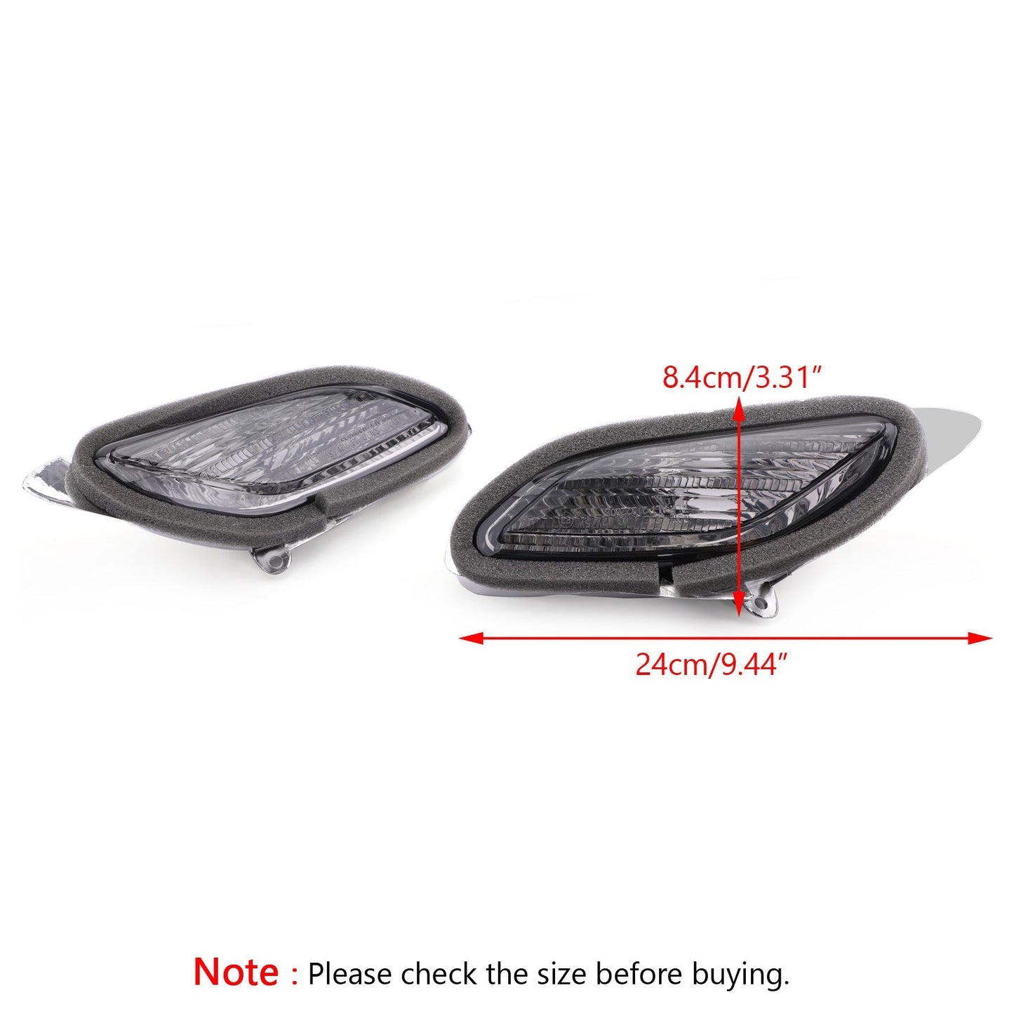 Front Turn Signals Lens For For Honda ST1300 2002-2009 Assosary