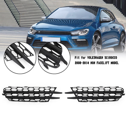 Volkswagen 2008-2014 Scirocco 1K8853666B Pair Front Bumper O/S Lower Grill