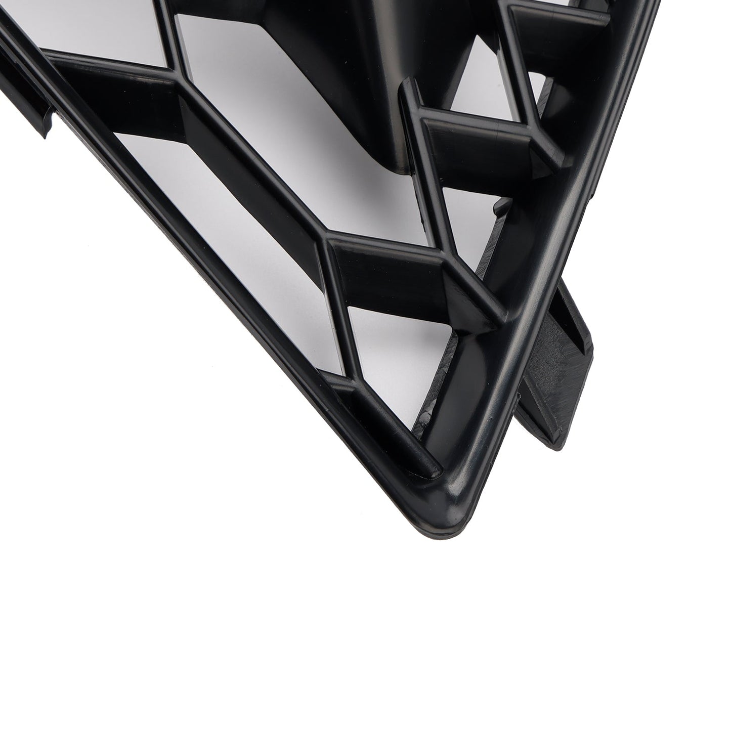 2013-2015 Black Honeycomb Fog Light Cover Fit Audi A4 B8.5 Standard Bumper