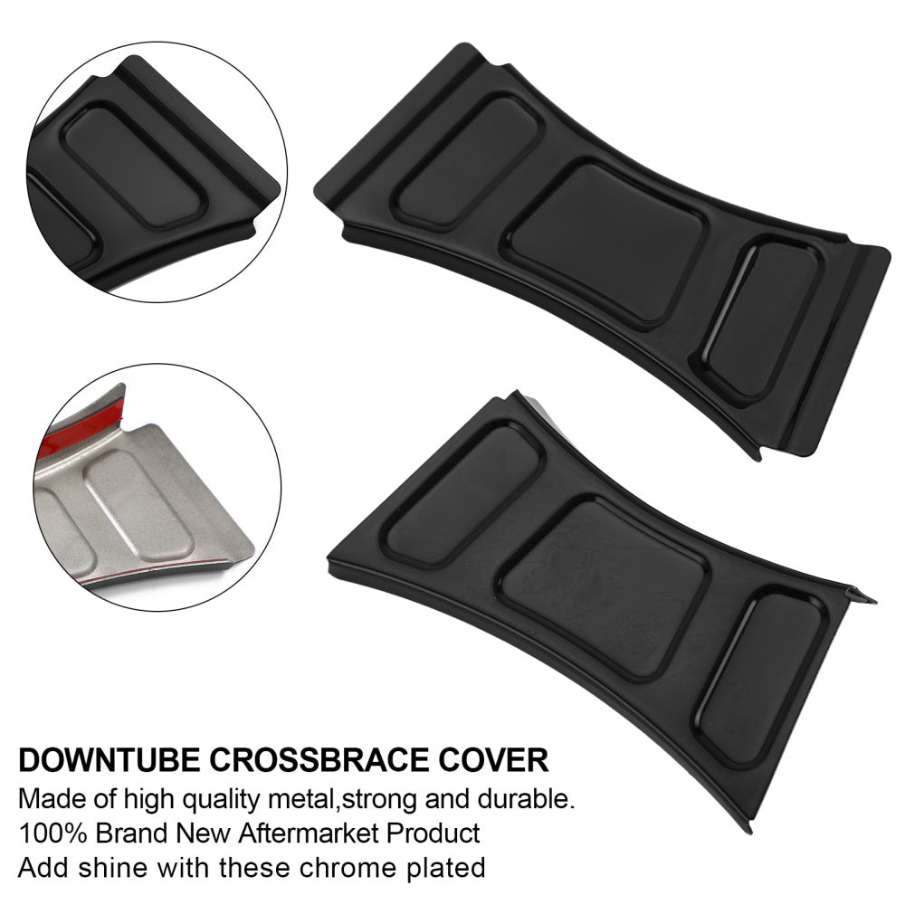 Garniture décorative pour tube diagonal de cadre, compatible avec Touring Street Glide 1999-2013