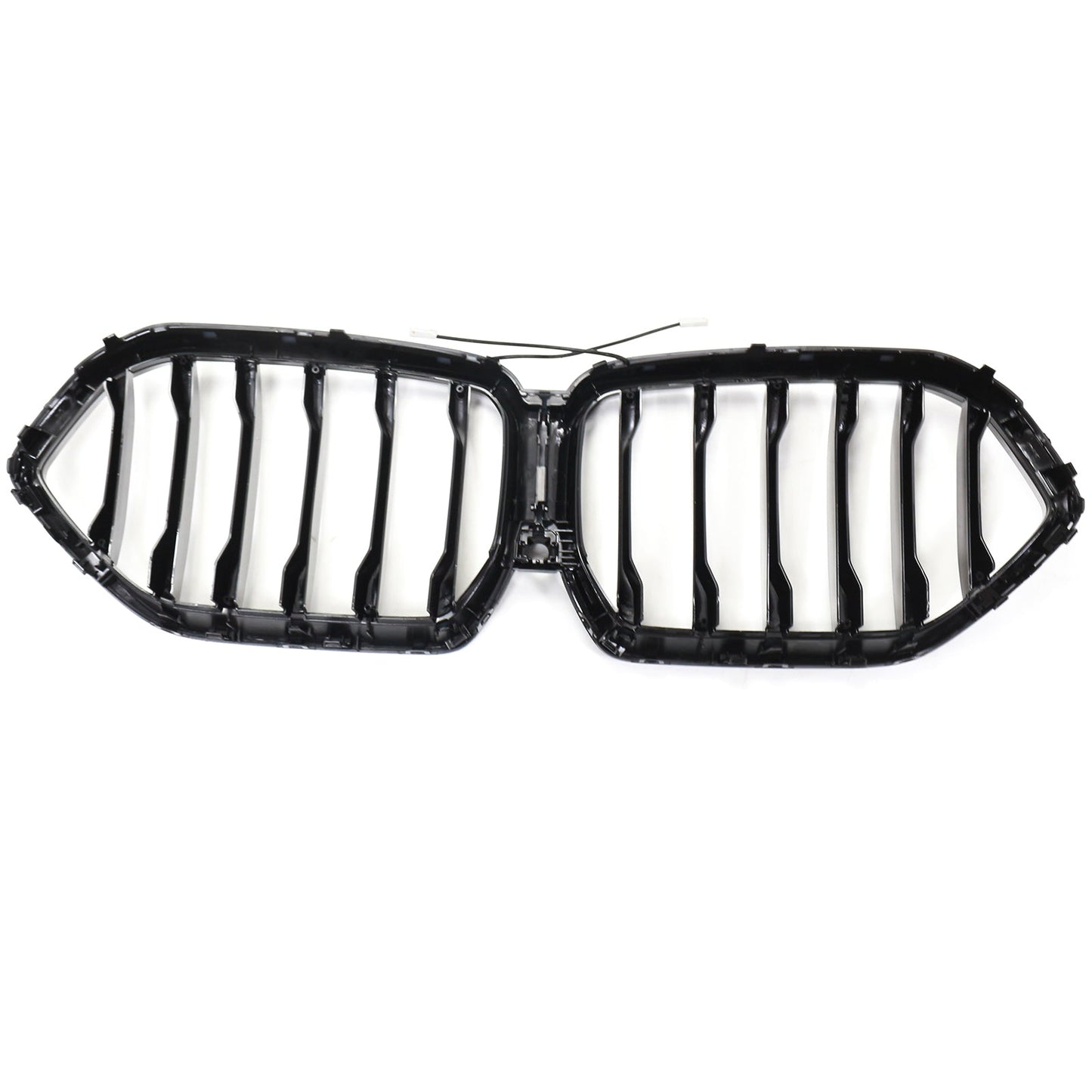 2020-2022 BMW X6 G06 M50i Black Front Bumper Grille Grill W/Camera Hole