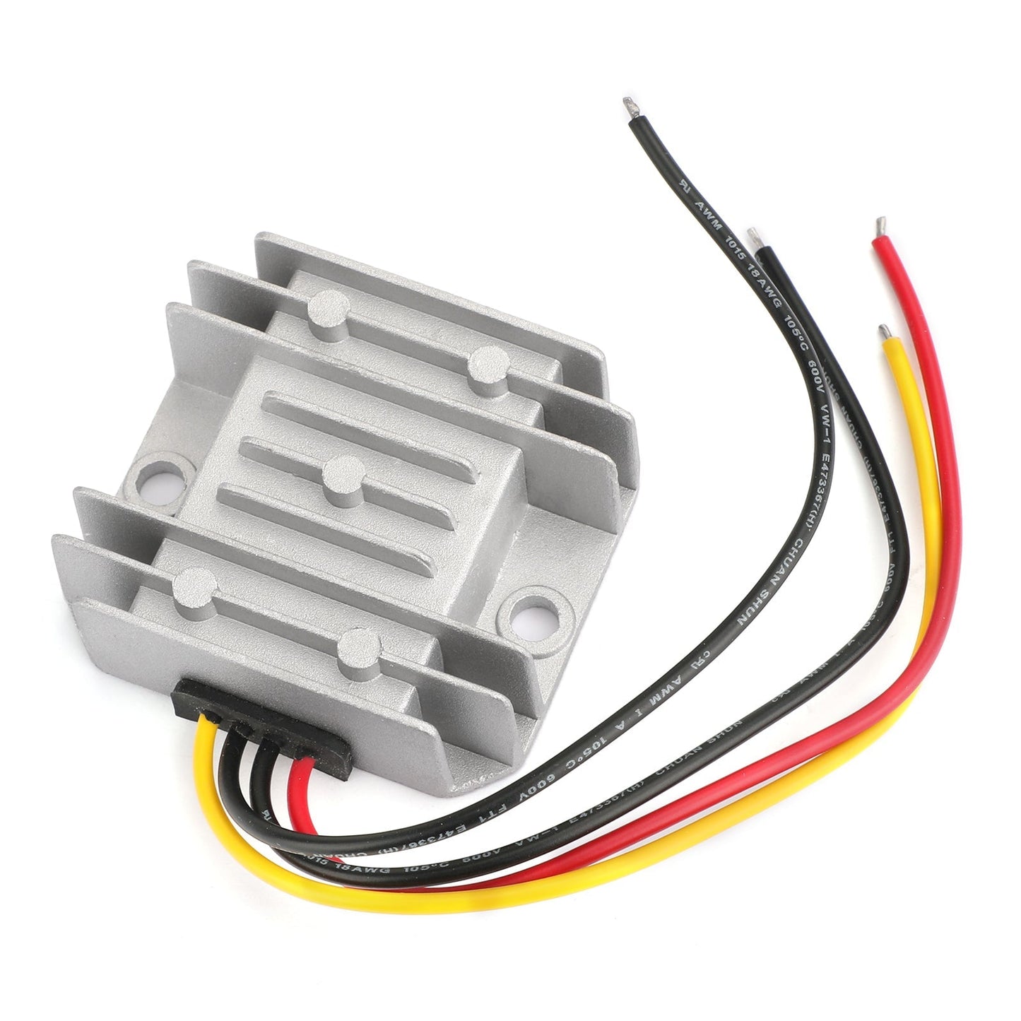 Convertidor de fuente de alimentación para coche, regulador y resistente al agua, de 12 V CC a 24 V, 3 A y 72 W
