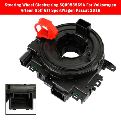 2016 VW Golf SportWagen Steering Wheel Clockspring 5Q0953569A