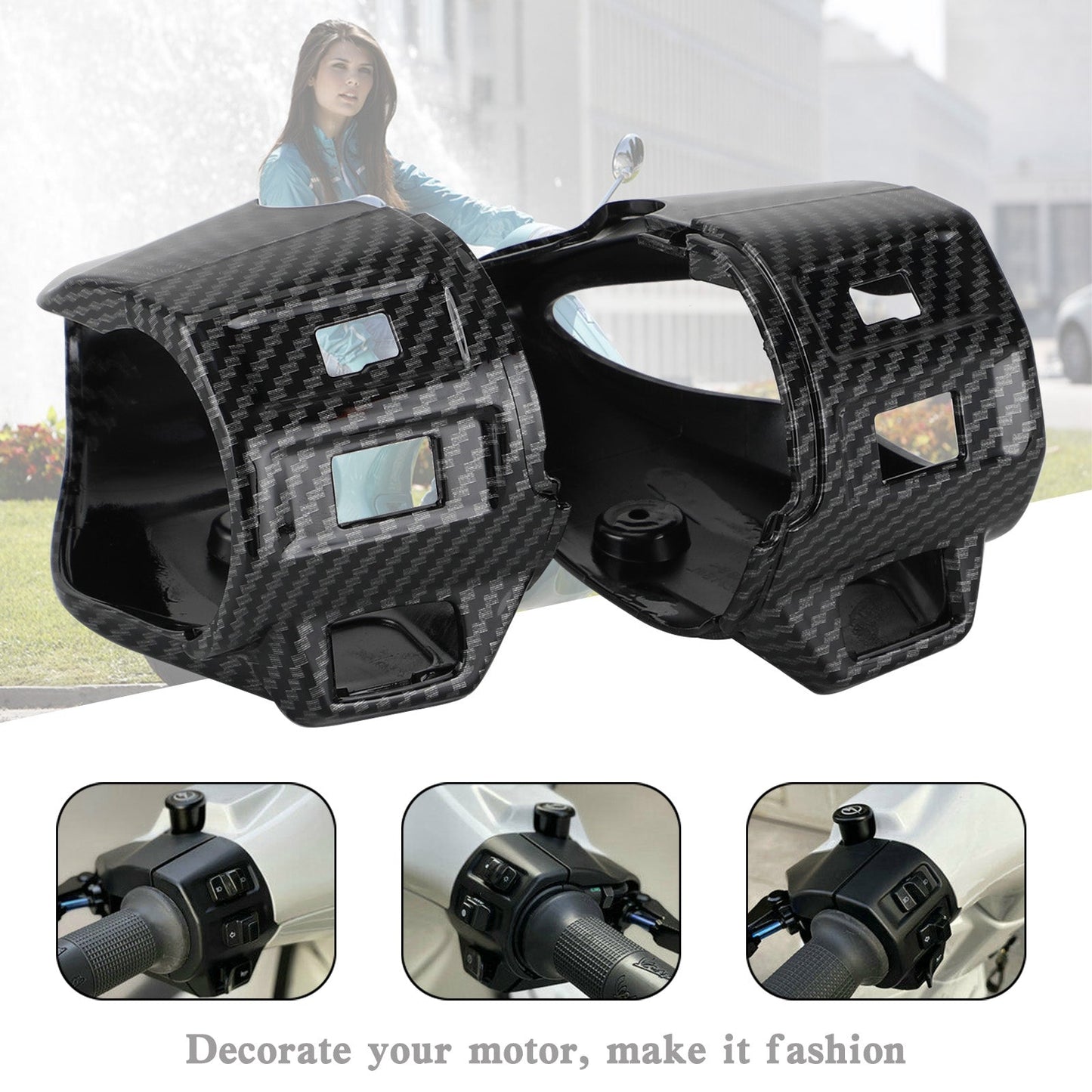 Cache-boutons de guidon pour Sprint Primavera 125 150 2014-2022