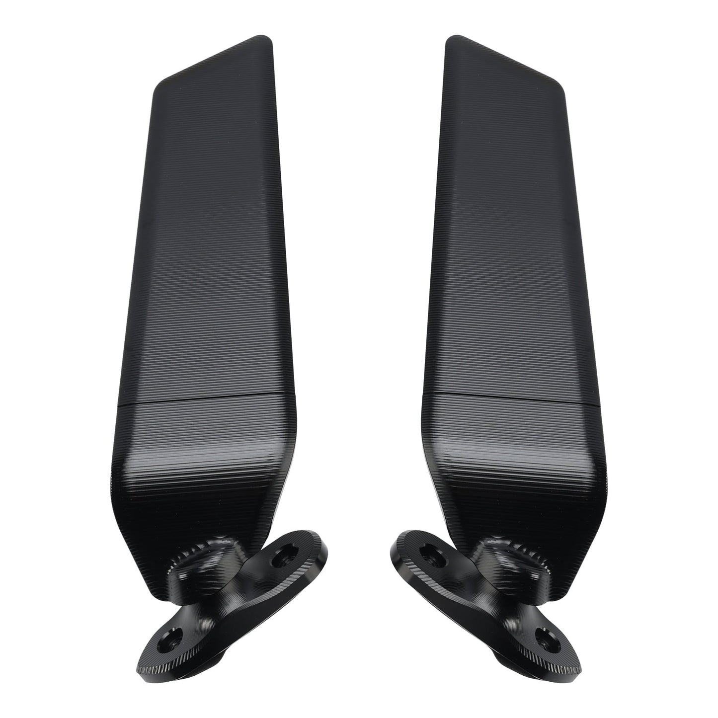 Espejos retrovisores tipo aleta de aluminio CNC para Yamaha YZF R3 / YZF R25 19-23