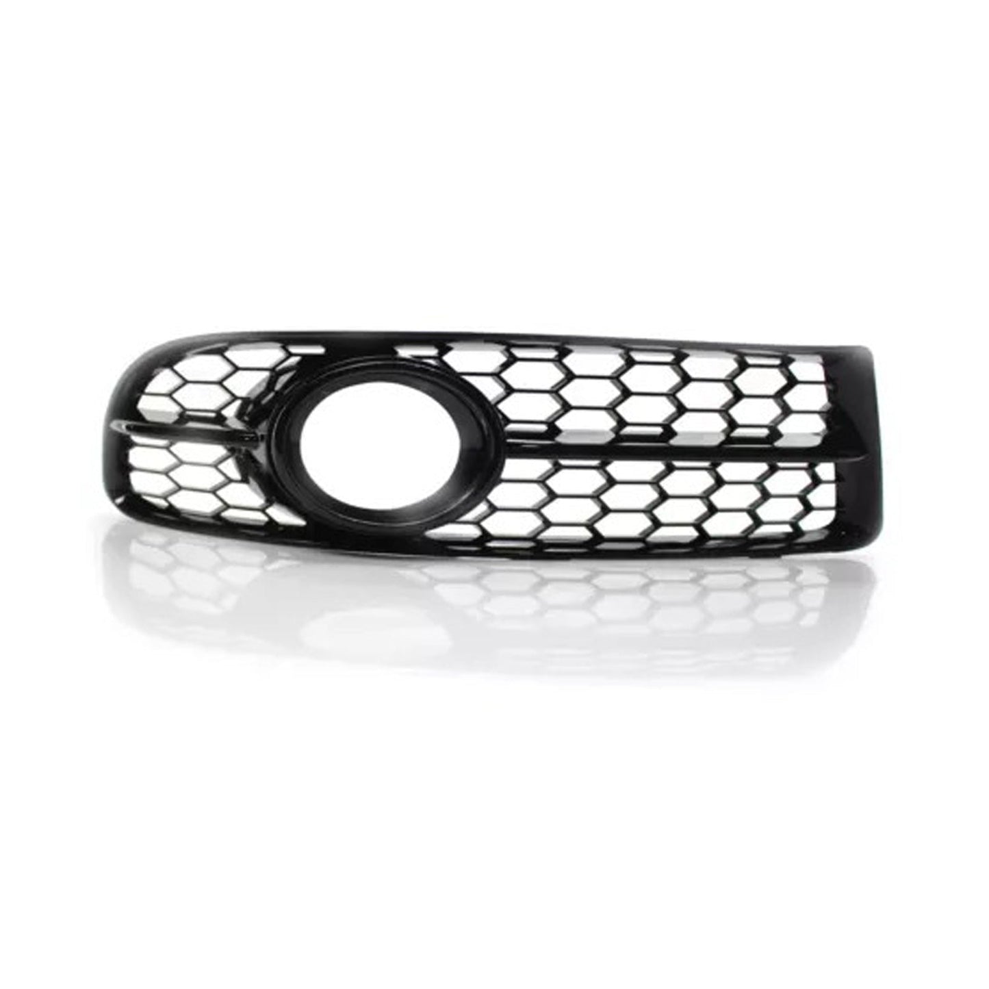 2005-2008 Audi A4 B7 S-Line S4 Black Front Bumper Honeycomb Fog Grille Cover