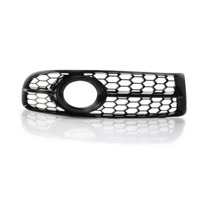 2005-2008 Audi A4 B7 S-Line S4 Black Front Bumper Honeycomb Fog Grille Cover