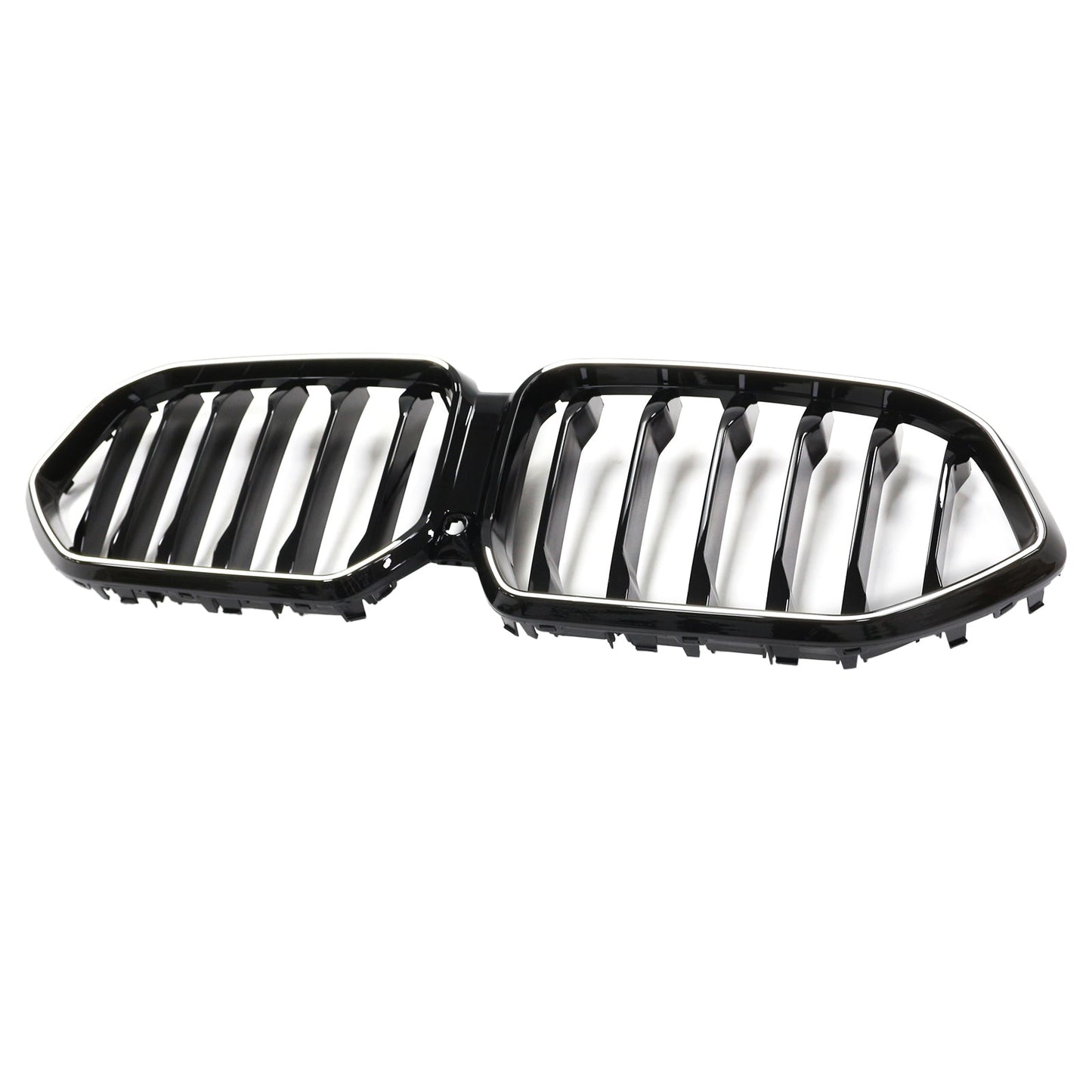 2020-2022 BMW X6 G06 M50i Black Front Bumper Grille Grill W/Camera Hole