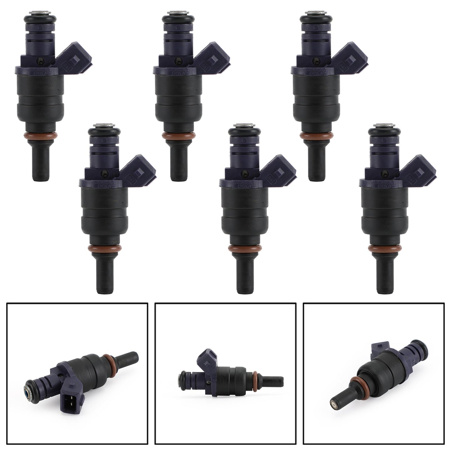 2001-2006 BMW X5 3.0L 6PCS Fuel Injectors 13641439800