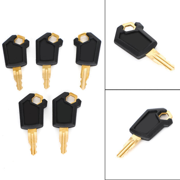 5 llaves maestras para la llave de encendido de maquinaria pesada Caterpillar 5P8500