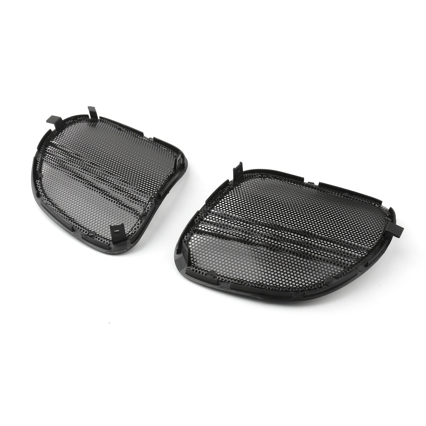 Motorcycle Tri-Line Speaker Cover Grills For Harley Road Glide FLTRX 2015-18 BK