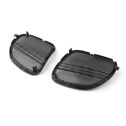 Motorcycle Tri-Line Speaker Cover Grills For Harley Road Glide FLTRX 2015-18 BK
