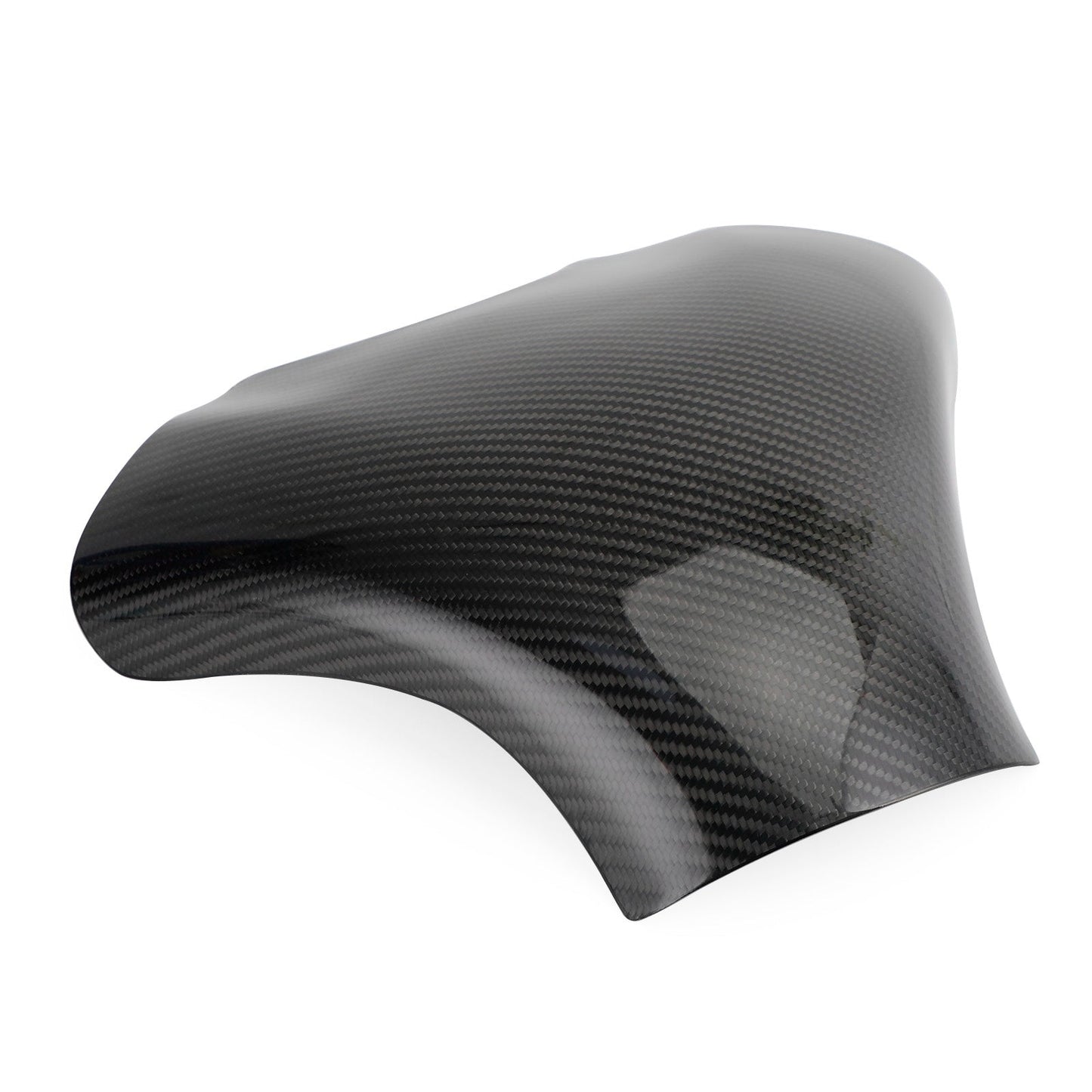 Protection de carénage de panneau de couvercle de réservoir d'essence pour Kawasaki Ninja ZX-6R 2007-2008 en carbone