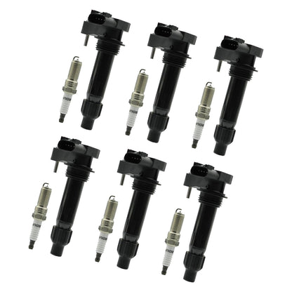 2015-2016 Chevrolet Colorado V6 3.6L 6PCS Ignition coil+6PCS Spark Plug UF569 D515C 12610626 12618542