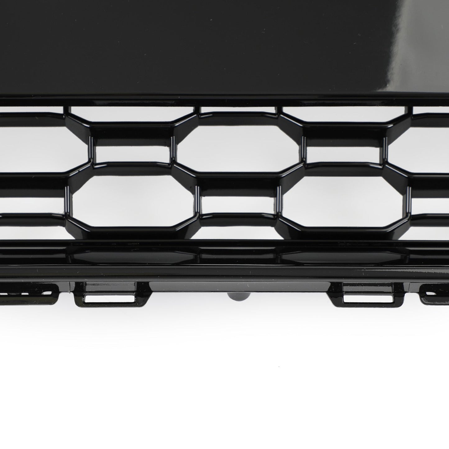 2016-2019 Audi A4/S4 B9 Honeycomb Grill RS4 Style Mesh Hex Grille Replacement Black Grill