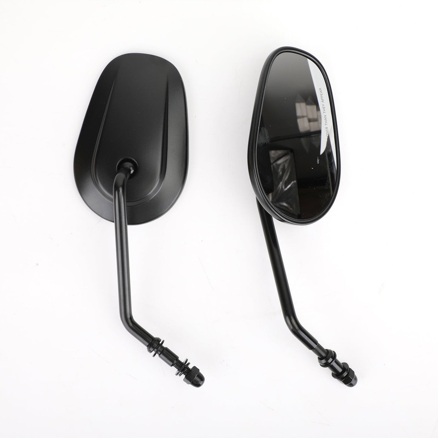 Paire de rétroviseurs chromés pour Harley Road Street Glide Softail XL883 1200