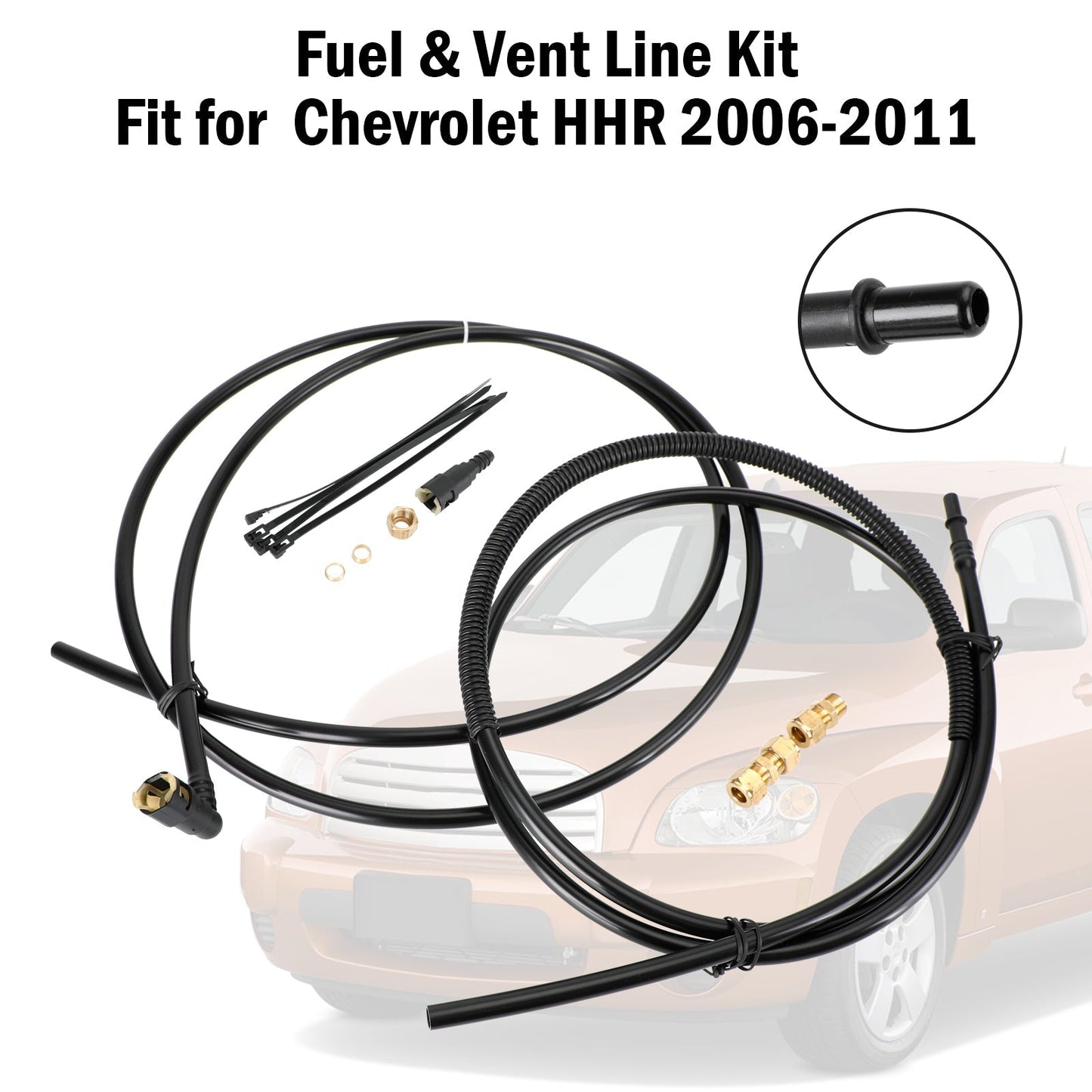 Kit de réparation de conduite de carburant et de ventilation en nylon pour Chevrolet HHR 2006-2011 (Fl-FG0974)