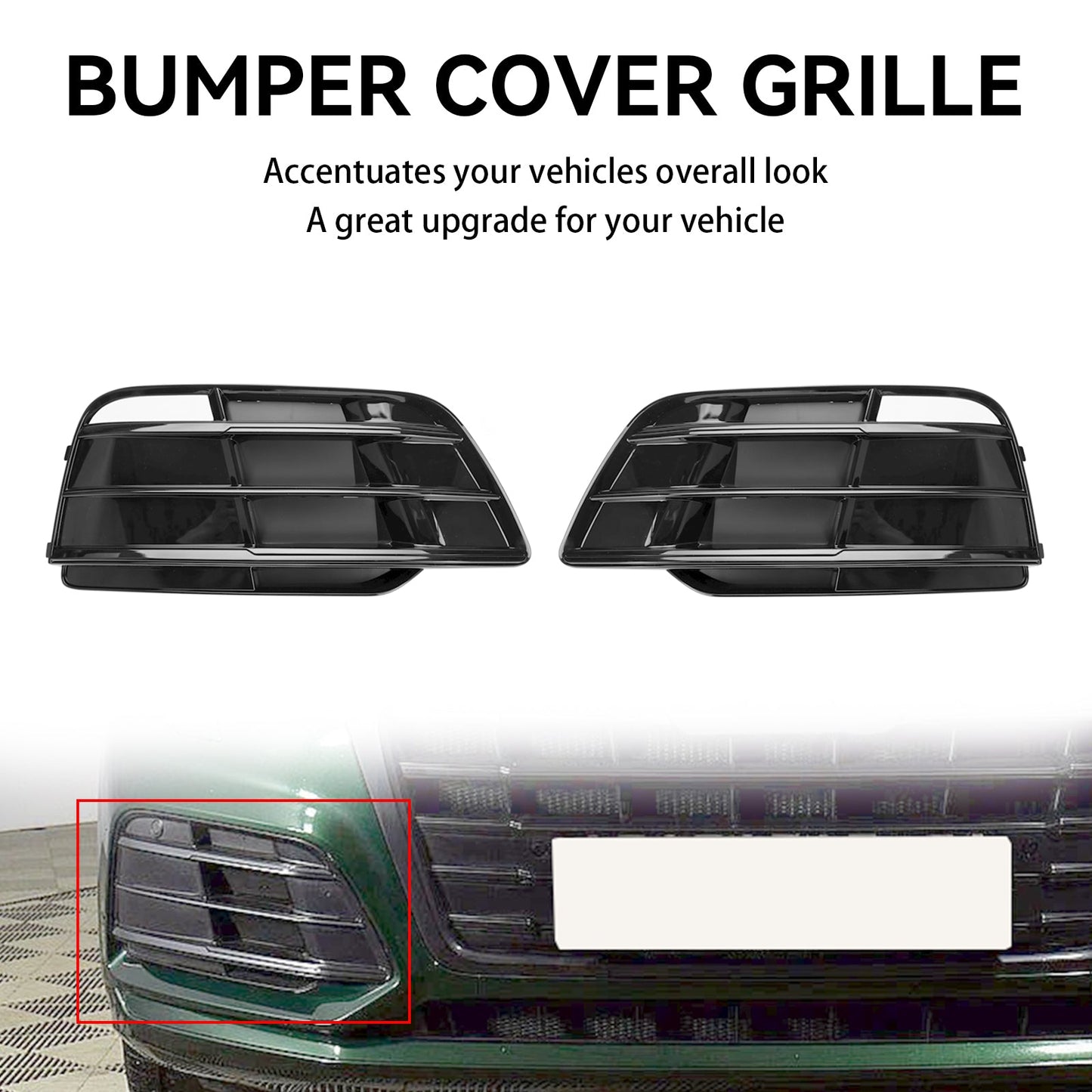 2018-2022 Audi SQ5 Q5 Sline AU8076799 80A807679MRU6 Pre-Facelift  Front Bumper Grille Generic