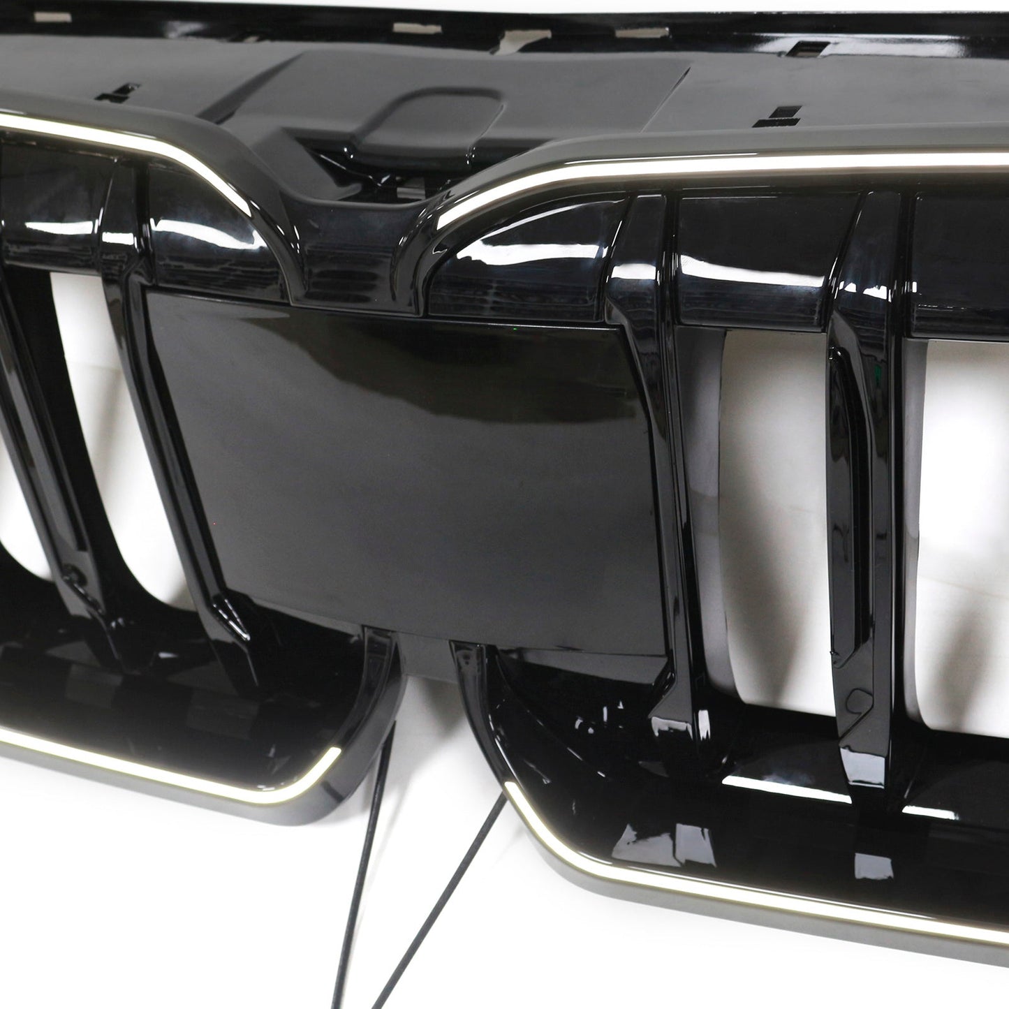 2023-2024 Gloss Black Front Bumper Kidney Grill Grille Fit BMW X1 U11 U12
