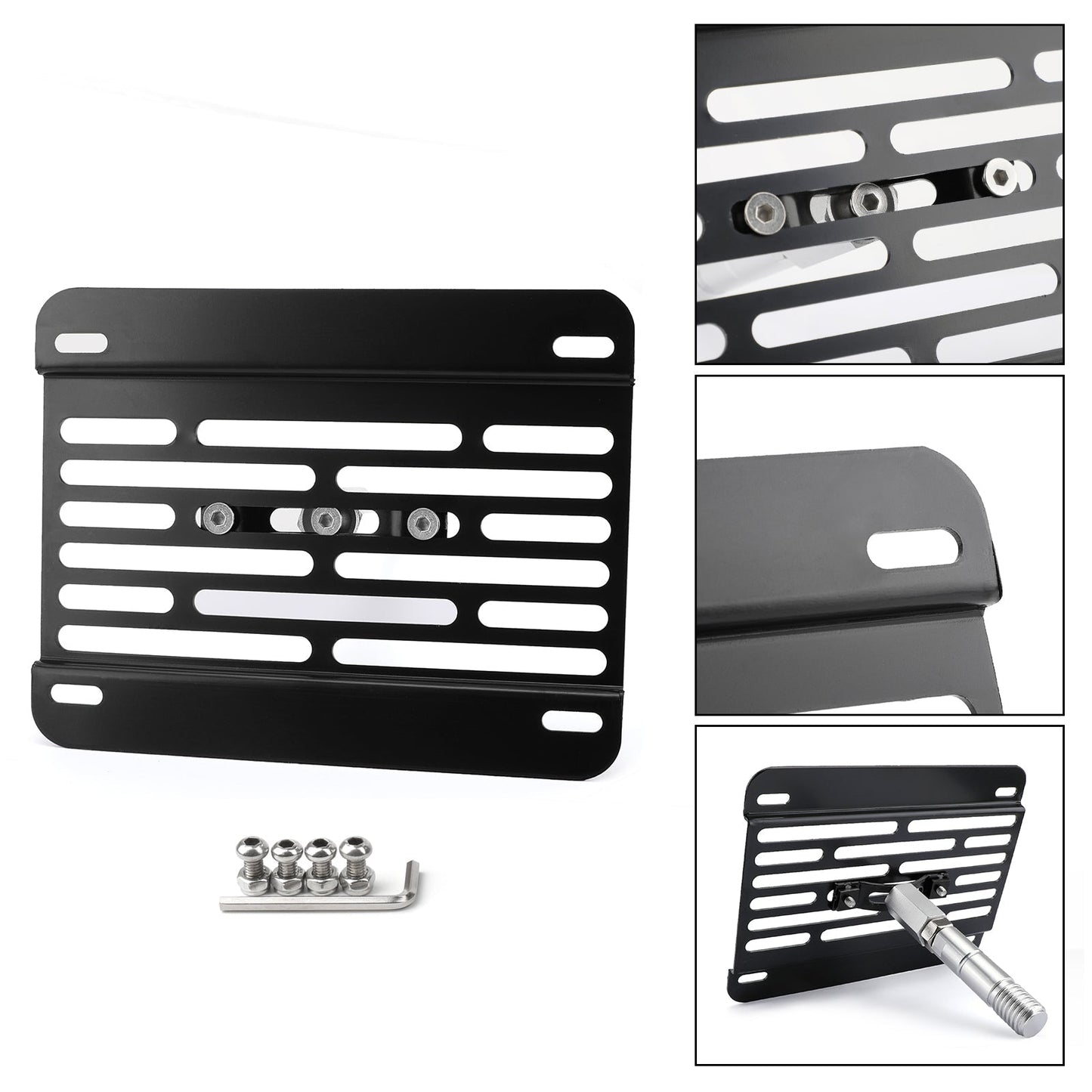 2013+ BMW F30 F32 F10 3/4/5 SERIES New Bumper Tow Hook License Plate Mount Bracket