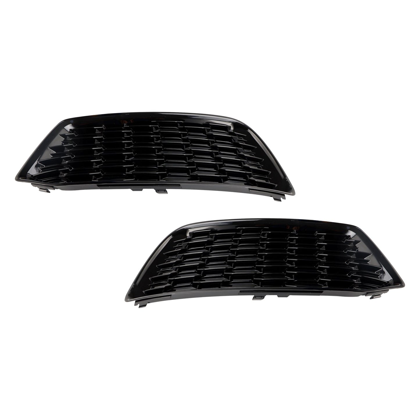 2018-2022 Audi Q5 Standard Version 80A807679D 80A807679DRU6 2PCS Front Bumper Cover Grille Grill Bezel Insert Generic
