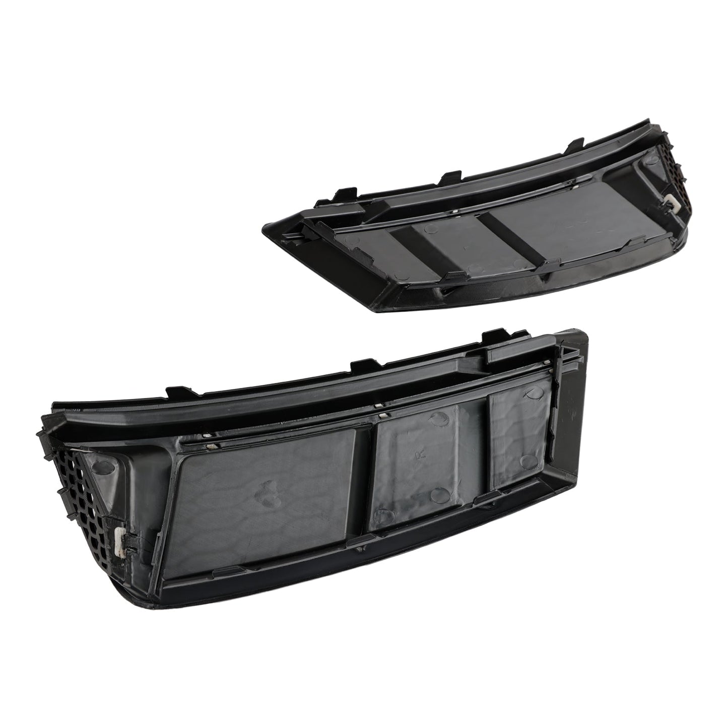 2016-2018 Audi A4 B9 Standard Version RS4 Style Front Fog Light Grill Lower Bumper Chrome